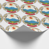 Embleem van de Armeense Socialistische Sovjetrepub Cadeaupapier (Hoek)
