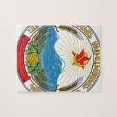 Embleem van de Armeense Socialistische Sovjetrepub Legpuzzel (Horizontaal)