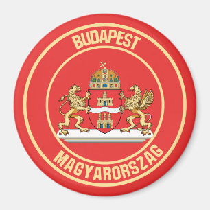 Embleem van de Boedapest-ronde Magneet