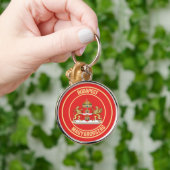 Embleem van de Boedapest-ronde Sleutelhanger (Hand)