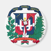 embleem van de dominicaanse republiek magneet (Voorkant)