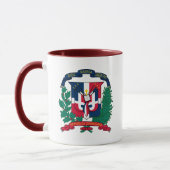 embleem van de dominicaanse republiek mok (Links)