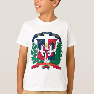 embleem van de dominicaanse republiek t-shirt