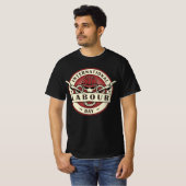 embleem van de internationale arbeidsdag t-shirt (Voorkant volledig)