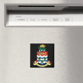 embleem van de kaymaneilanden magneet (Insitu (Vaatwasser))