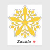 Embleem van de keizer van Mantsjoekwo Sticker (Vel)