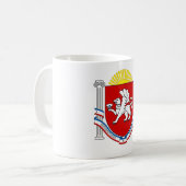 Embleem van de Krim Koffiemok (Voorkant links)