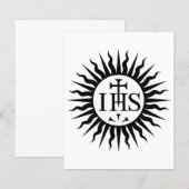 Embleem van de Maatschappij van Jezus (Voorkant / Achterkant)