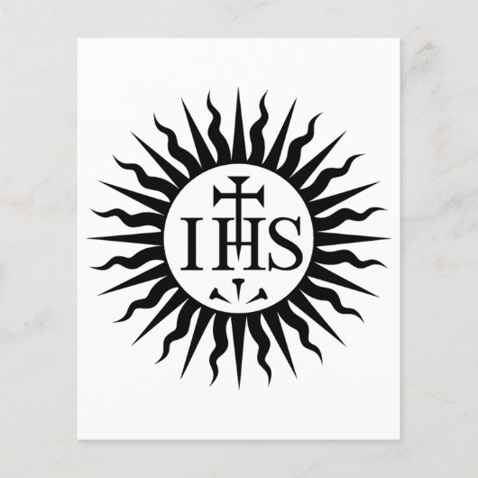 Embleem van de Maatschappij van Jezus (Voorkant)