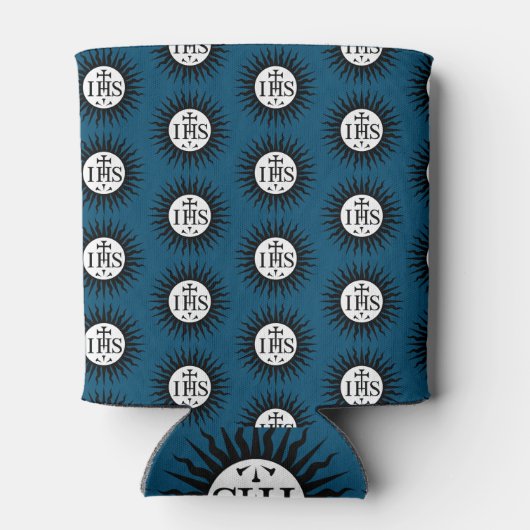 Embleem van de Maatschappij van Jezus Blikjeskoeler (Achterkant)