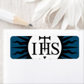 Embleem van de Maatschappij van Jezus Etiket (Insitu)