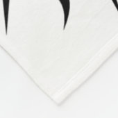 Embleem van de Maatschappij van Jezus Fleece Deken (Hoek)