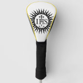 Embleem van de Maatschappij van Jezus Golfheadcover (Voorkant)