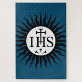 Embleem van de Maatschappij van Jezus Legpuzzel (Verticaal)
