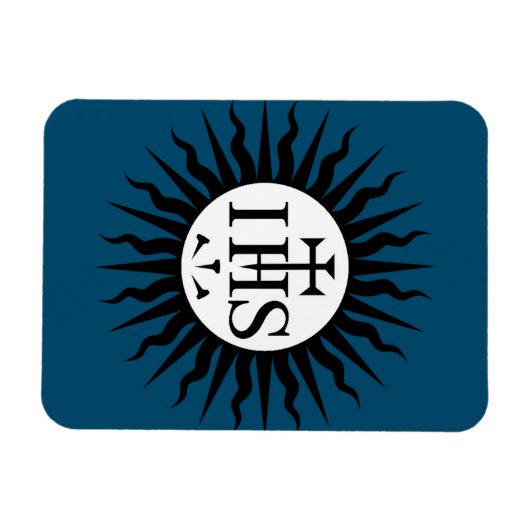 Embleem van de Maatschappij van Jezus Magneet (Horizontaal)