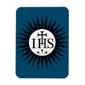 Embleem van de Maatschappij van Jezus Magneet (Verticaal)