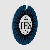 Embleem van de Maatschappij van Jezus Ornament (voorkant)