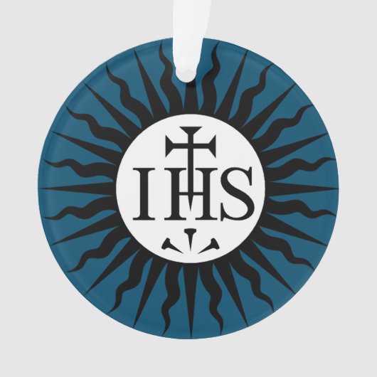 Embleem van de Maatschappij van Jezus Ornament (voorkant)