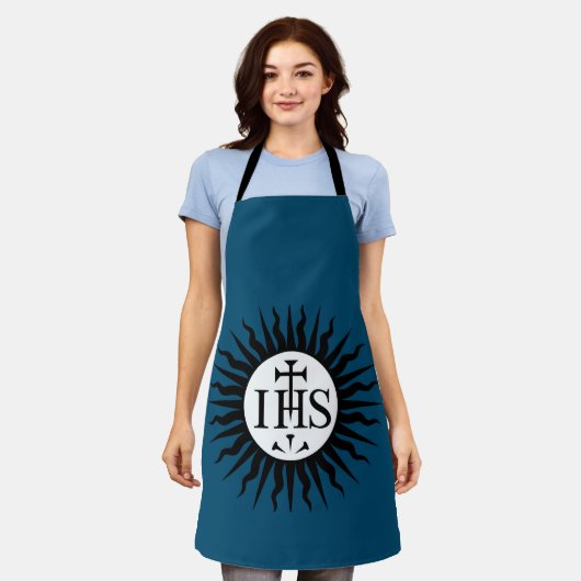 Embleem van de Maatschappij van Jezus Schort (Gedragen)