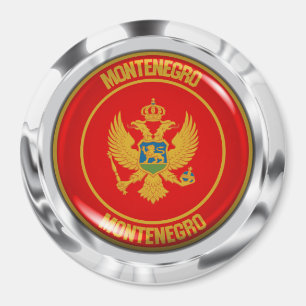 Embleem van de Montenegro-ronde Magneet