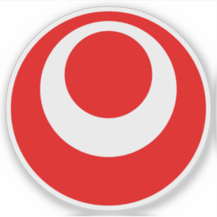 Embleem van de prefectuur Okinawa, Japan Sticker