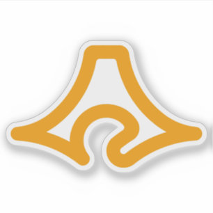 Embleem van de prefectuur Shizuoka, Japan Sticker