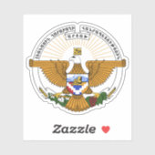 Embleem van de Republiek Artsakh, Armenië Sticker (Vel)