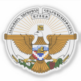 Embleem van de Republiek Artsakh, Armenië Sticker