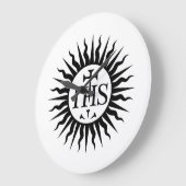 embleem van de Sociëteit van Jezus Monogram Grote Klok (Hoek)