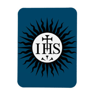 embleem van de Sociëteit van Jezus Monogram Magneet