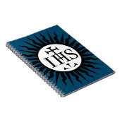 embleem van de Sociëteit van Jezus Monogram Notitieboek (Rechterzijde)