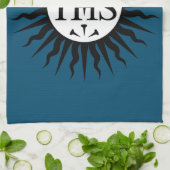 embleem van de Sociëteit van Jezus Monogram Theedoek (Gevouwen)