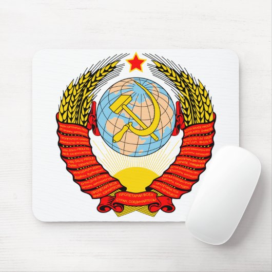 Embleem van de Sovjet-Unie Muismat (Met muis)