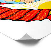 Embleem van de Sovjet-Unie Poster (Hoek)