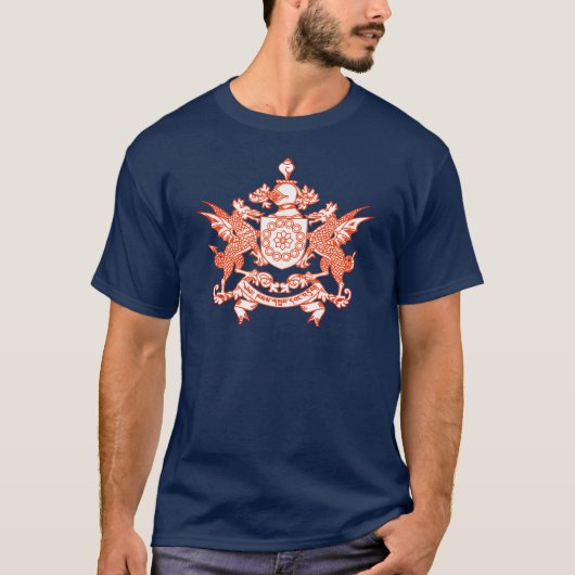 Embleem van de staat Sikkim - INDIA T-shirt (Voorkant)