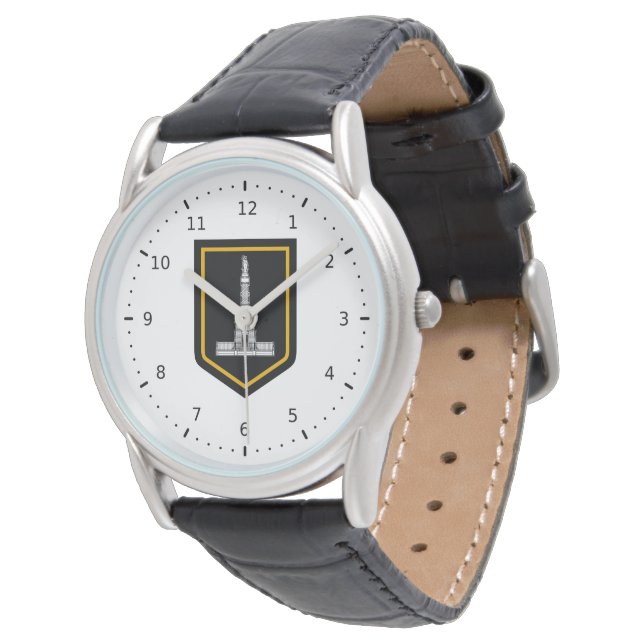 Embleem van de stad Baltimore, Maryland Horloge (Gekanteld)