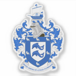 Embleem van de stad Brighton and Hove, Engeland Sticker