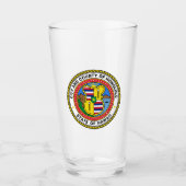 Embleem van de stad Honolulu, Hawaii Glass Glas (Voorkant)