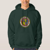 Embleem van de stad Honolulu, Hawaii Hoodie (Voorkant)
