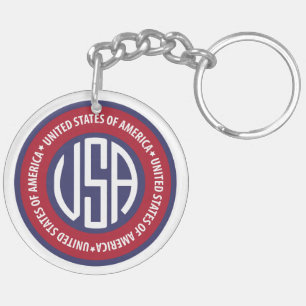 embleem van de VS Sleutelhanger