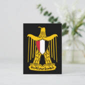 embleem van egypte briefkaart (Staand voorkant)