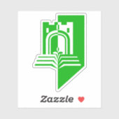 Embleem van Elbasan, Albanië Sticker (Vel)