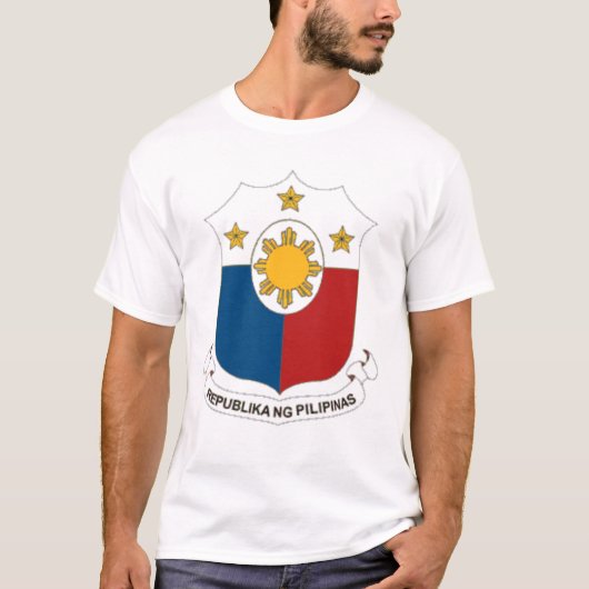embleem van filippijn t-shirt (Voorkant)