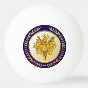 Embleem van Frankrijk Pingpongbal