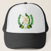 embleem van guatemala trucker pet (Voorkant)