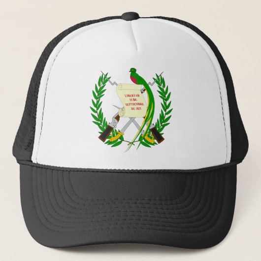embleem van guatemala trucker pet (Voorkant)