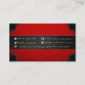 Embleem van het Amerikaanse ministerie van Defensi Visitekaartje (Achterkant)