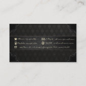 Embleem van het Amerikaanse ministerie van Defensi Visitekaartje (Achterkant)