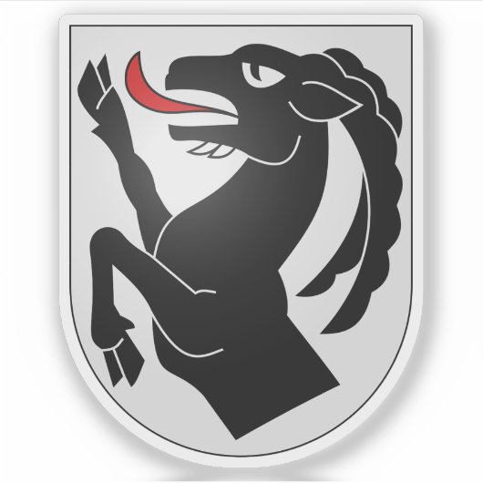 Embleem van het district Interlaken-Oberhasli, Zwi Sticker (Voorkant)