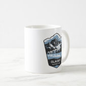 Embleem van het Glacier National Park Koffiemok (Voorkant rechts)
